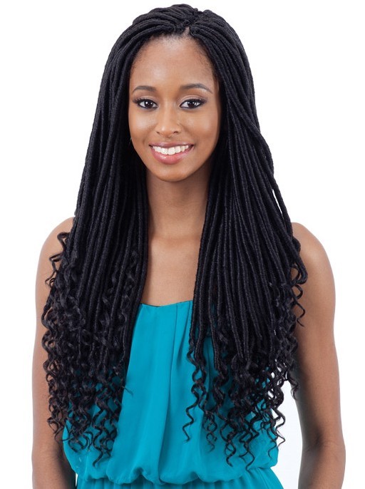 STRAIGHT GODDESS LOC 18″ – FREETRESS SYNTHETIC CROCHET PRE-LOOPED BRAID