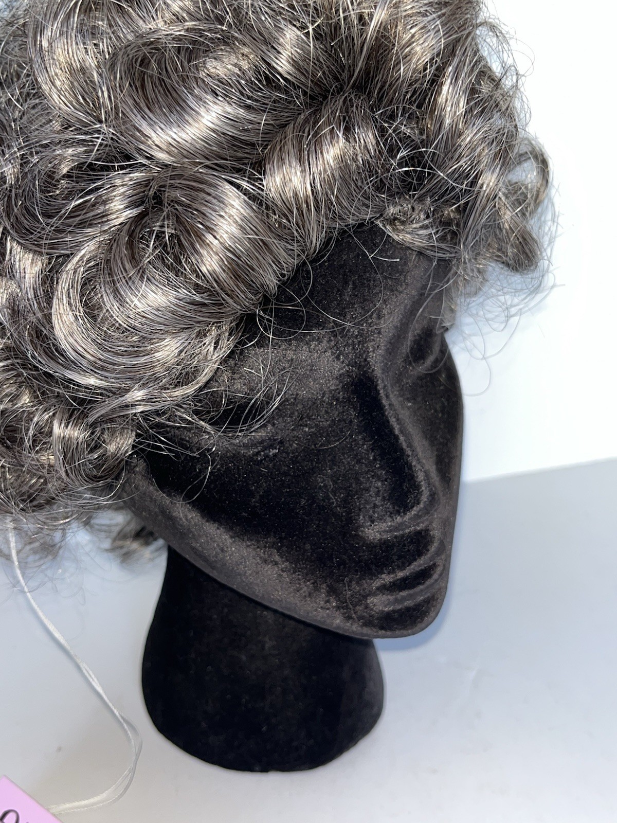 Paula Young Wig A1074 SAPPHIRE Color #44 Salt & Pepper Curly NEW IN BOX