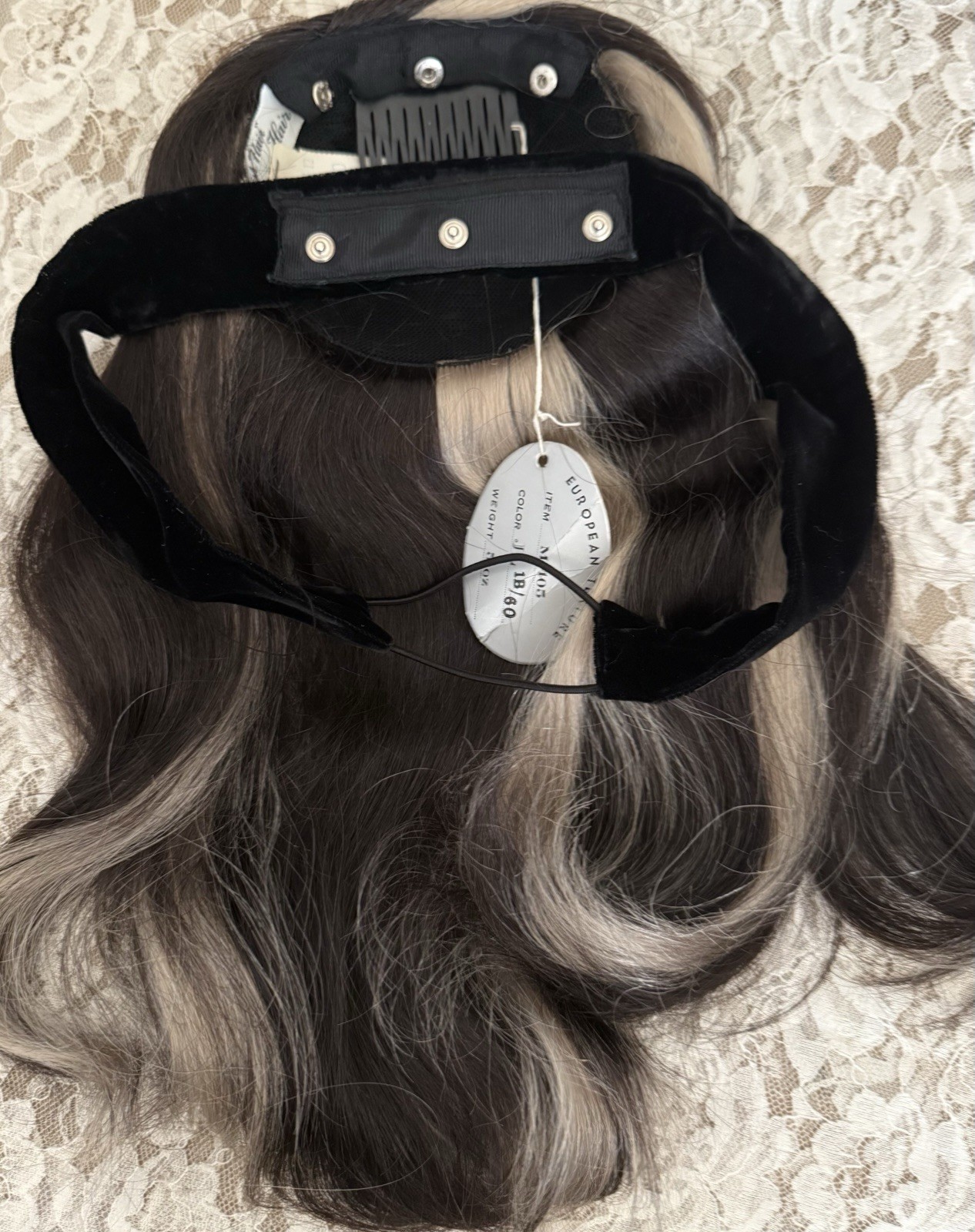 Goddess 12″ Human Hair Fall Style European Texture Spanish Hair Color JL 60/1B