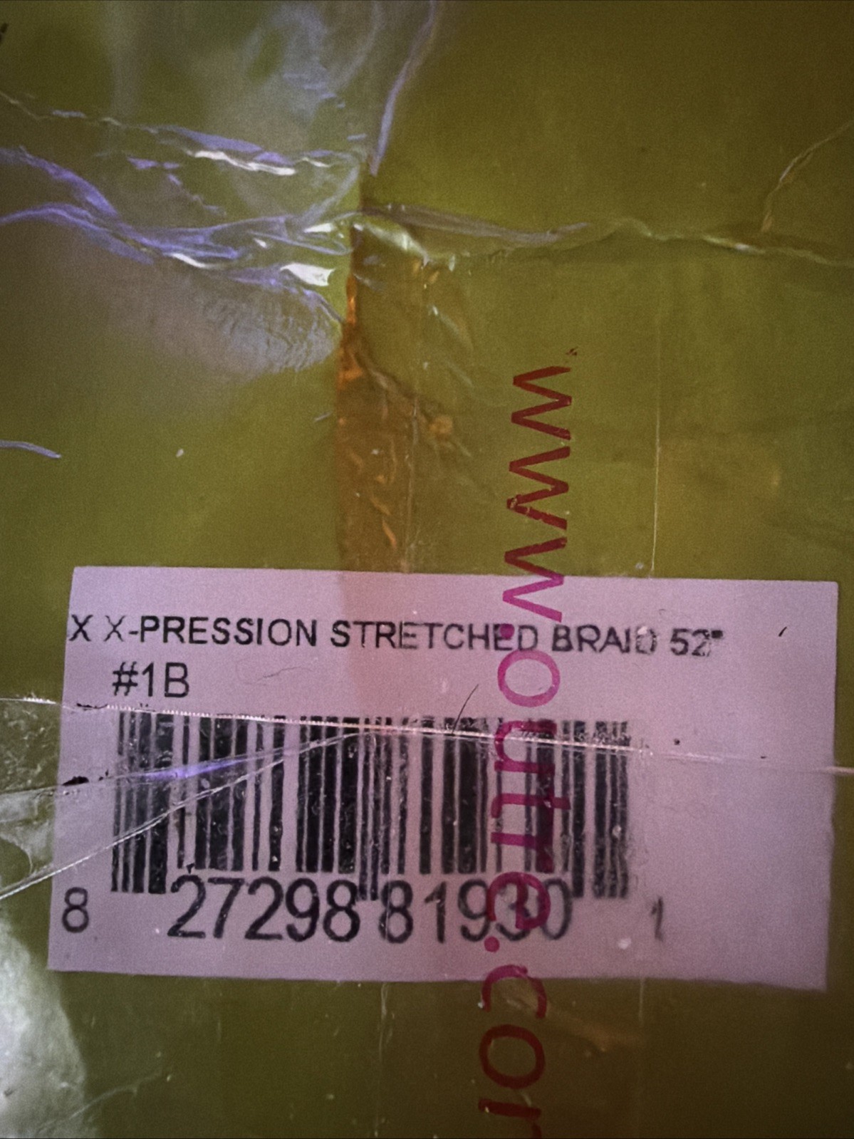 Ultra Braid X-PRESSION 3X 52″ Brand New SEALED Outre Synthetic Pre-Stretched