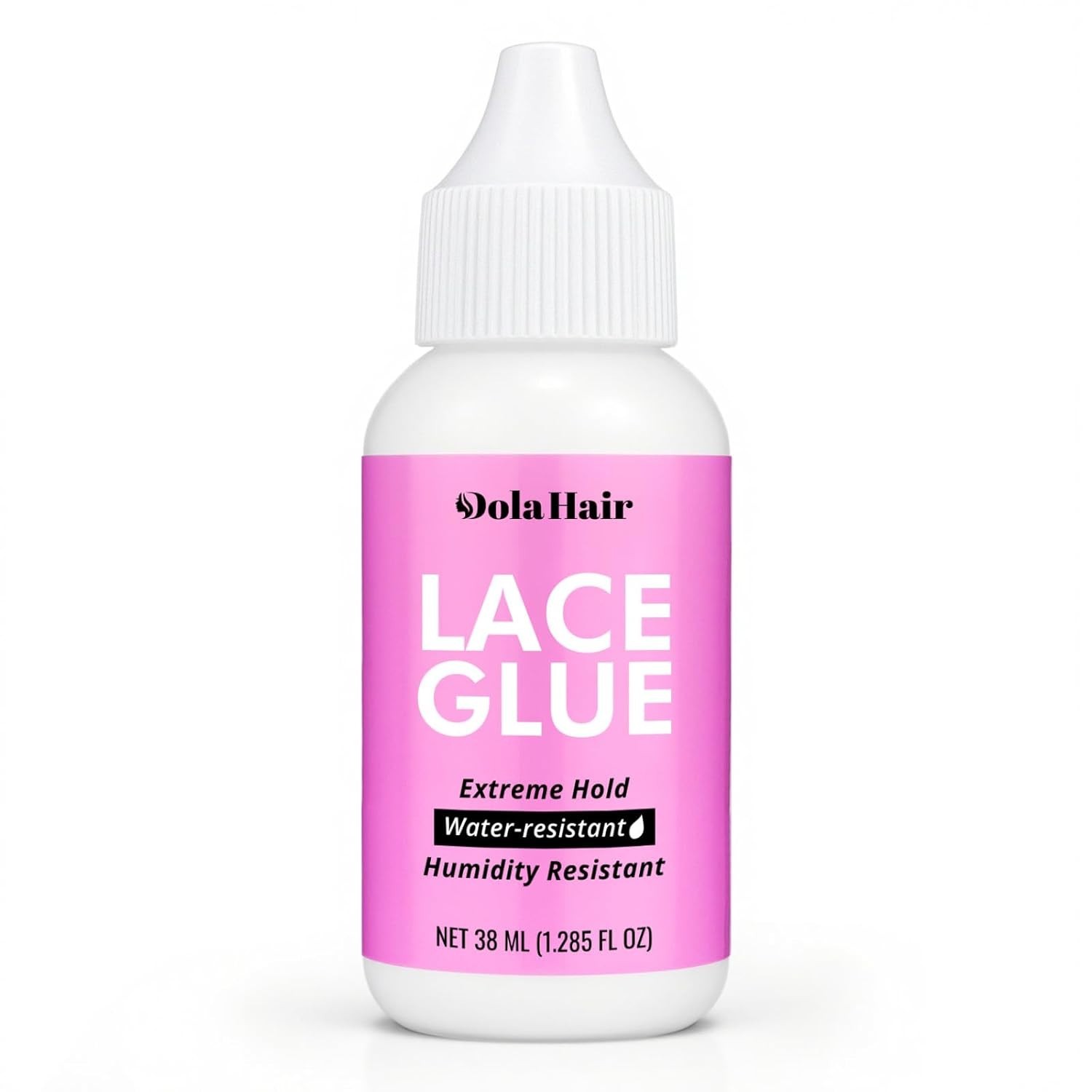 Extreme Hold Lace Glue for Wigs, Waterproof, Invisible Bonding, 1.285 Ounce