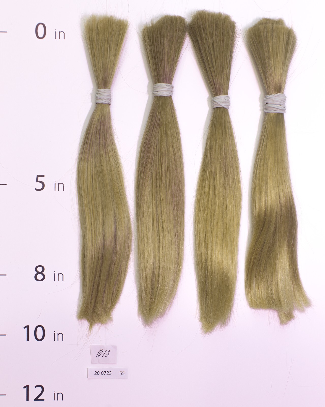 European hair, cut hair, raw hair, Lightest Blonde/Natural Pure 8”-10”,virgin