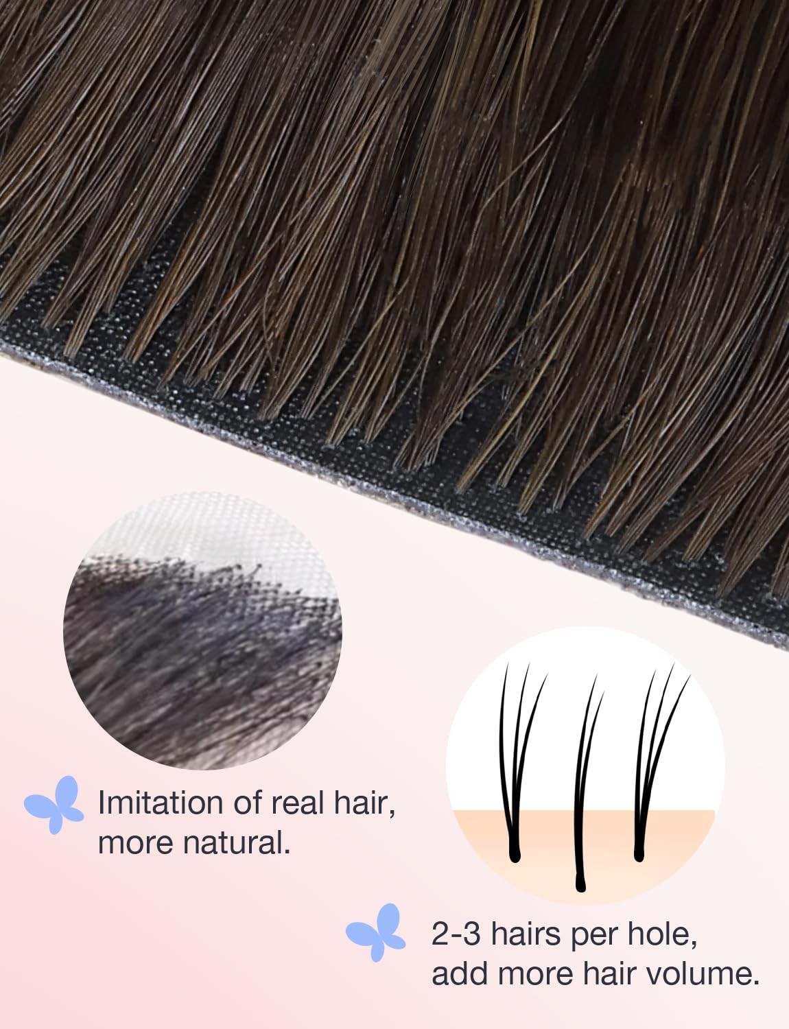 Doores Invisible Hair Extensions Tape In Invisi Edge Jet Black 10 Injection
