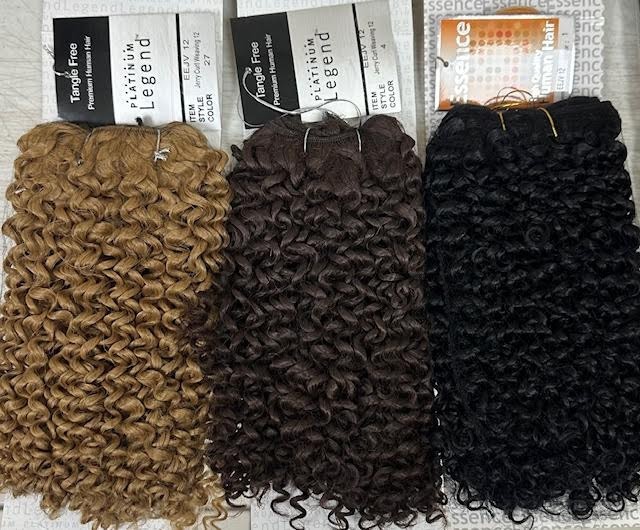 JERRY CURL Human Quality Hair for Weaving –