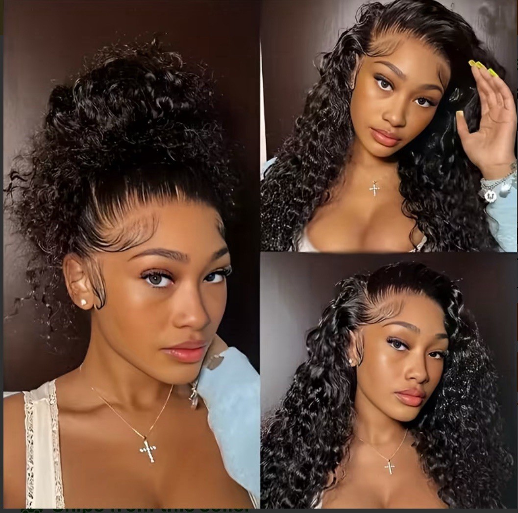 30 Inch Pre Plucked Lace Front Wig Loose Wavy Wig