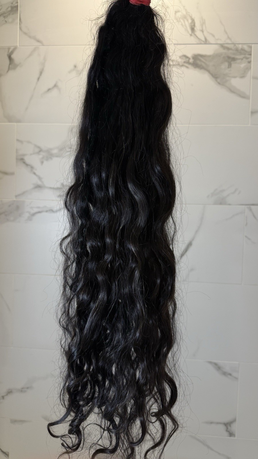 38 Inches Indian Hair Loose DeepUnprocessed No Weft Human Hair Bulks