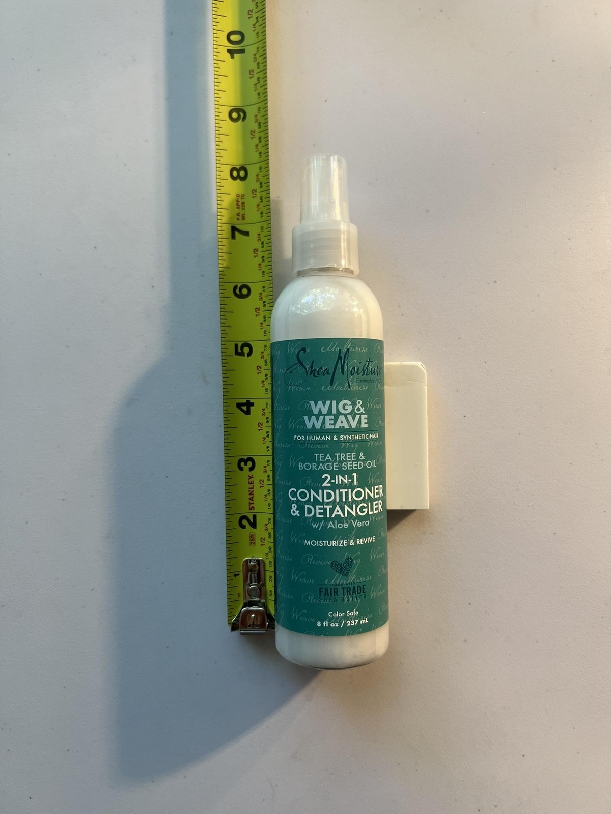 SheaMoisture Wig & Weave 2-in-1 Conditioner & Detangler 8 oz Made USA Tea Tree