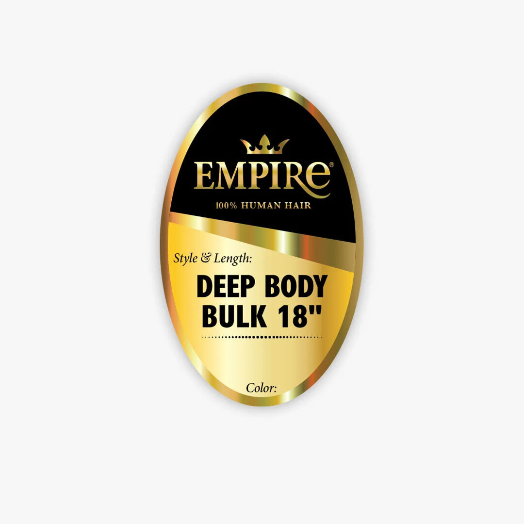 Sensationnel Human Hair Weave Empire Deep Body Bulk 18″