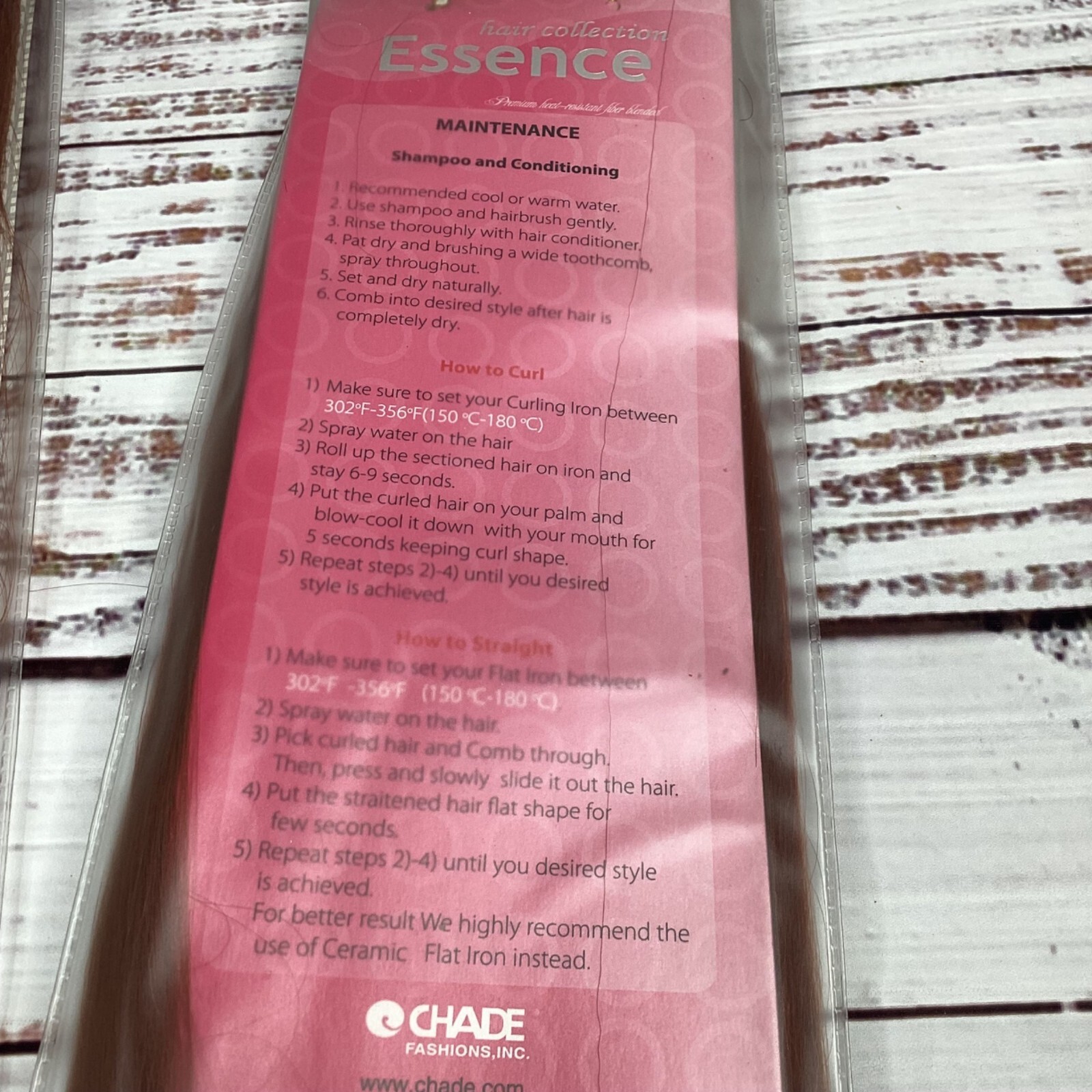 2 Packs Essence #350 Copper Yaki Bulk 16” Micro Braiding Blend Hair