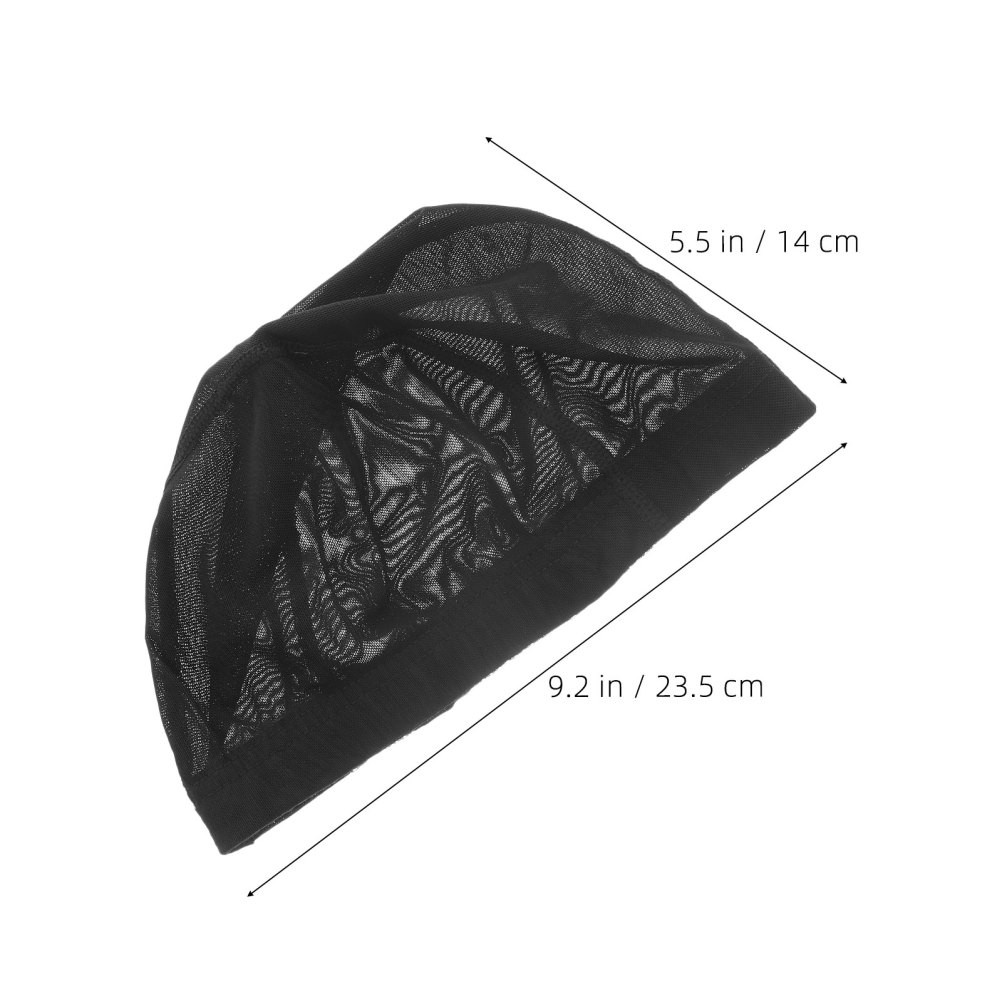 4PCS Stretch Wig Caps: Breathable Mesh Dome Cap for Quick Weave – Washable Mesh