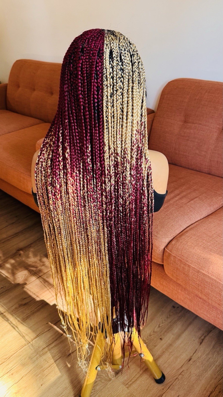braided 360 Frontal length READY TO SHIP