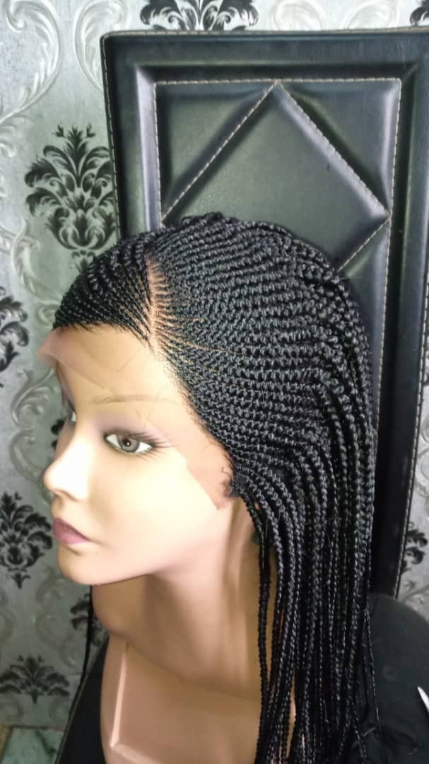 Braided Wig :Beautiful Slash braids cornrow wig.Pre- order only 2-3WEEKS