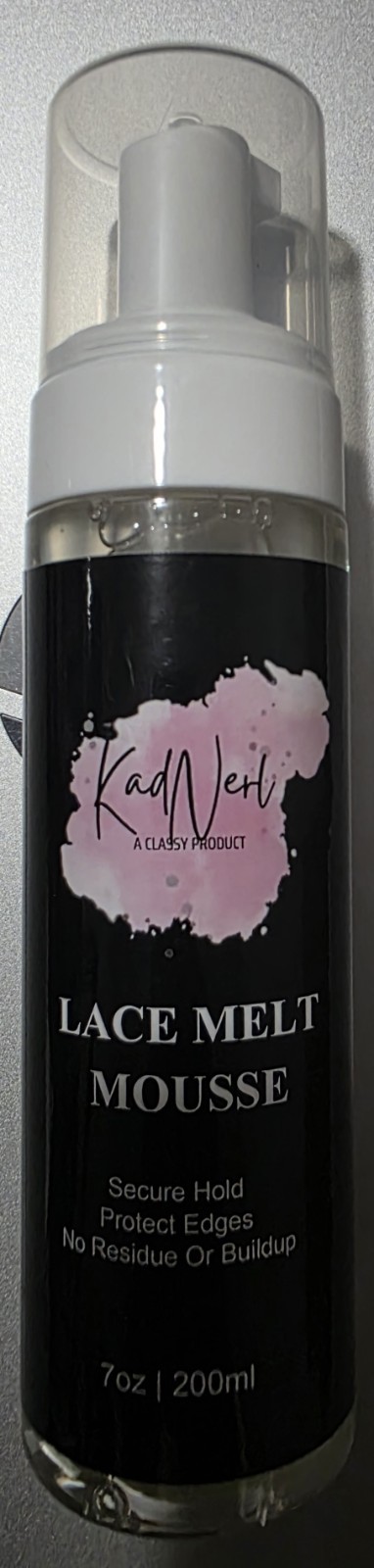 KadNerl Wig Care Lace Melt Mousse 7oz Secure Hold Protect Edges No Residue