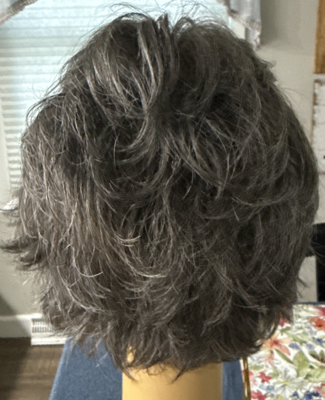 Dream USA US-190 Frisco Color 44 Short Dark Gray Synthetic Wig