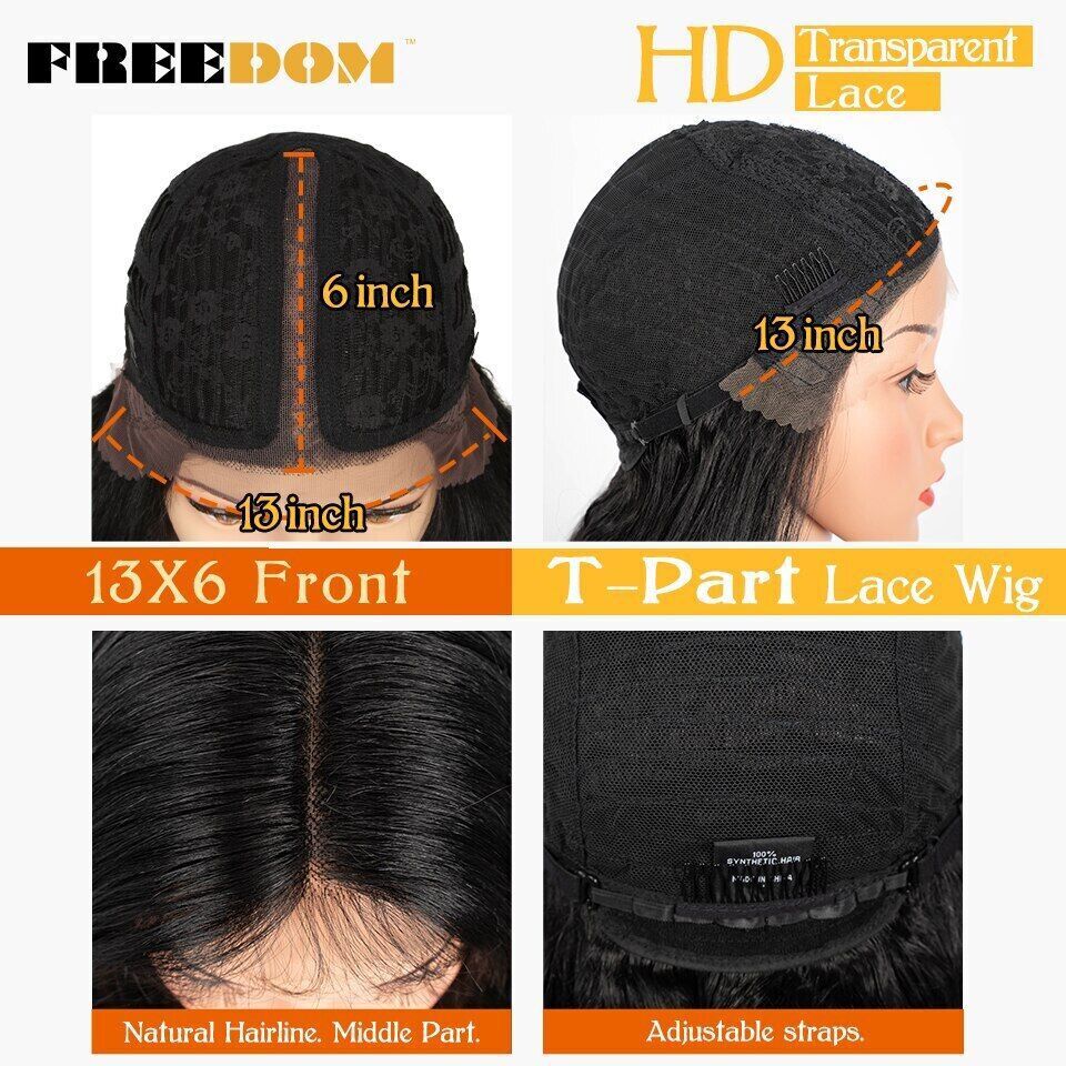 Synthetic Lace Front Wigs Super Long 38Inch Ombre Highlight Straight Wigs