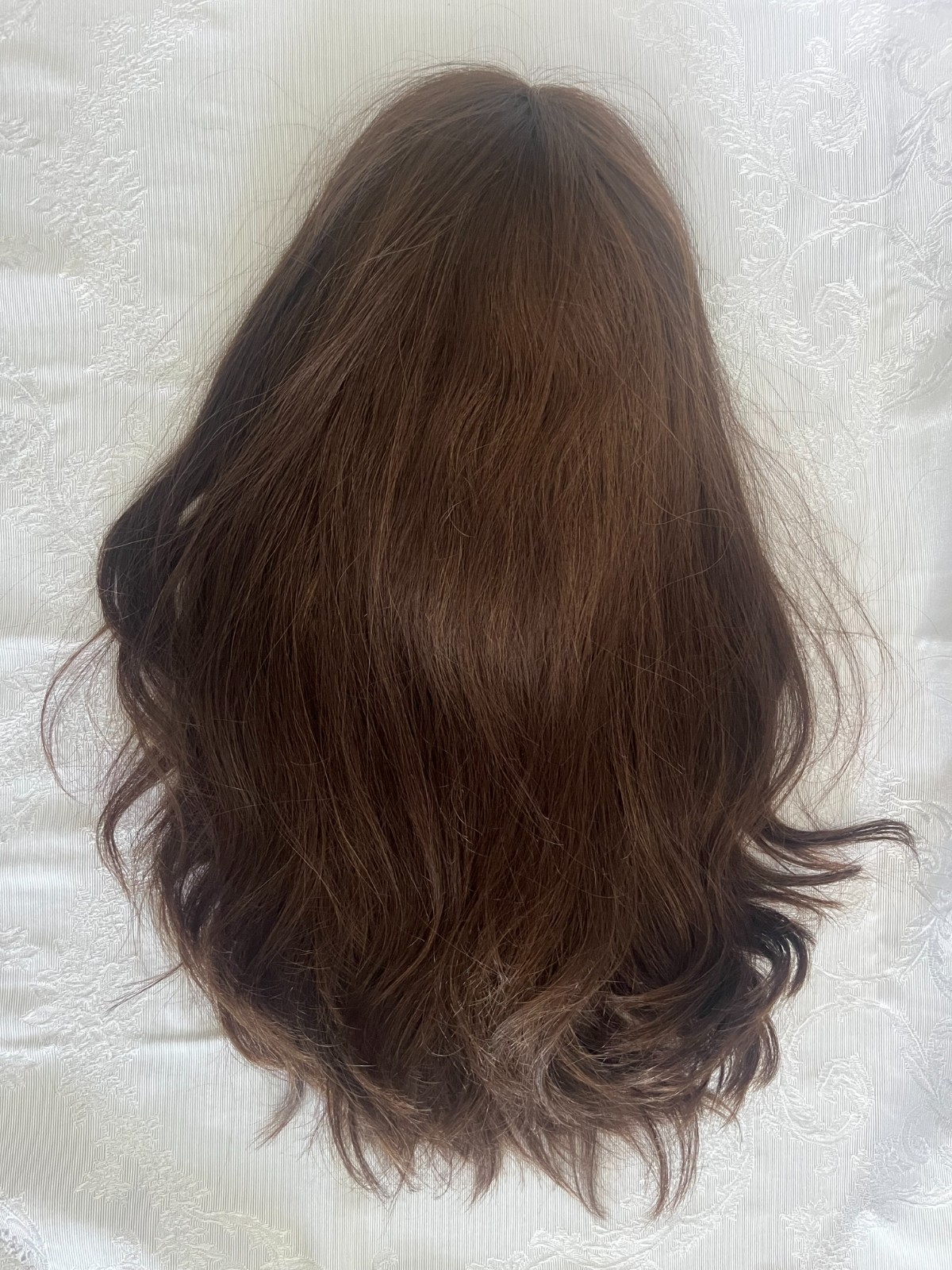 Pre Owned RX 21″ Lace Top Human Hair Wig for Women – Brown