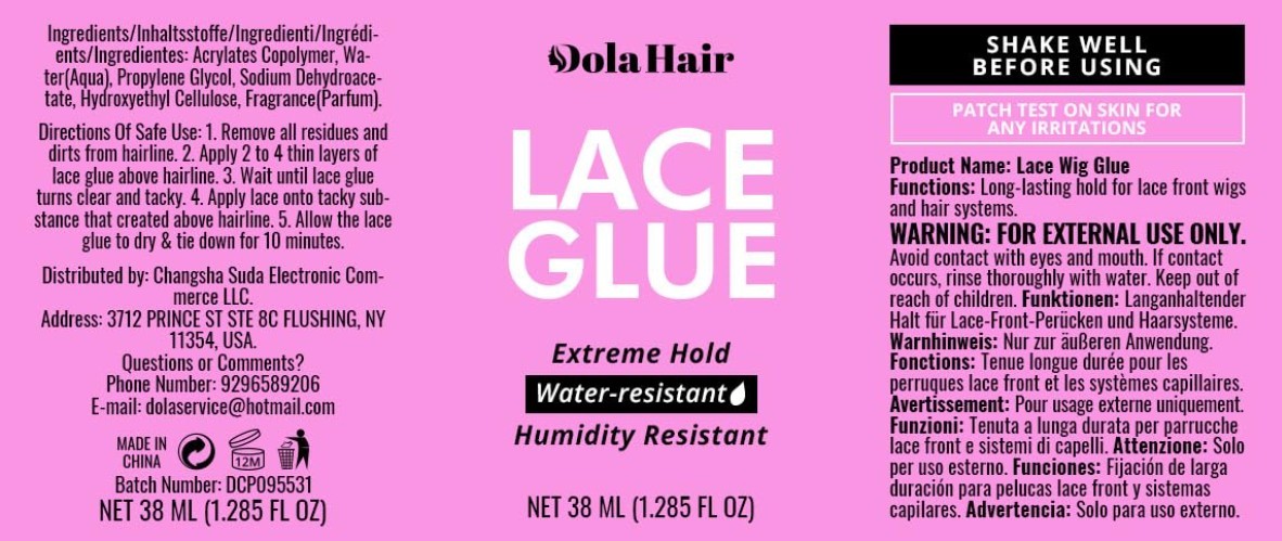 Dolahair Extreme Hold Lace Glue for Wigs, Waterproof, Invisible Bonding, 1.285