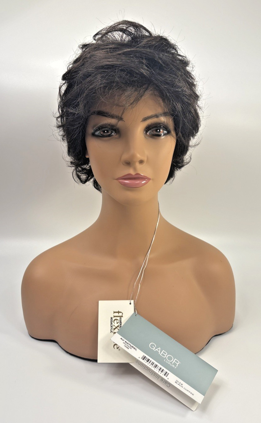 AU NATUREL GABOR Wig AVERAGE GL2-6 BLACK COFFEE