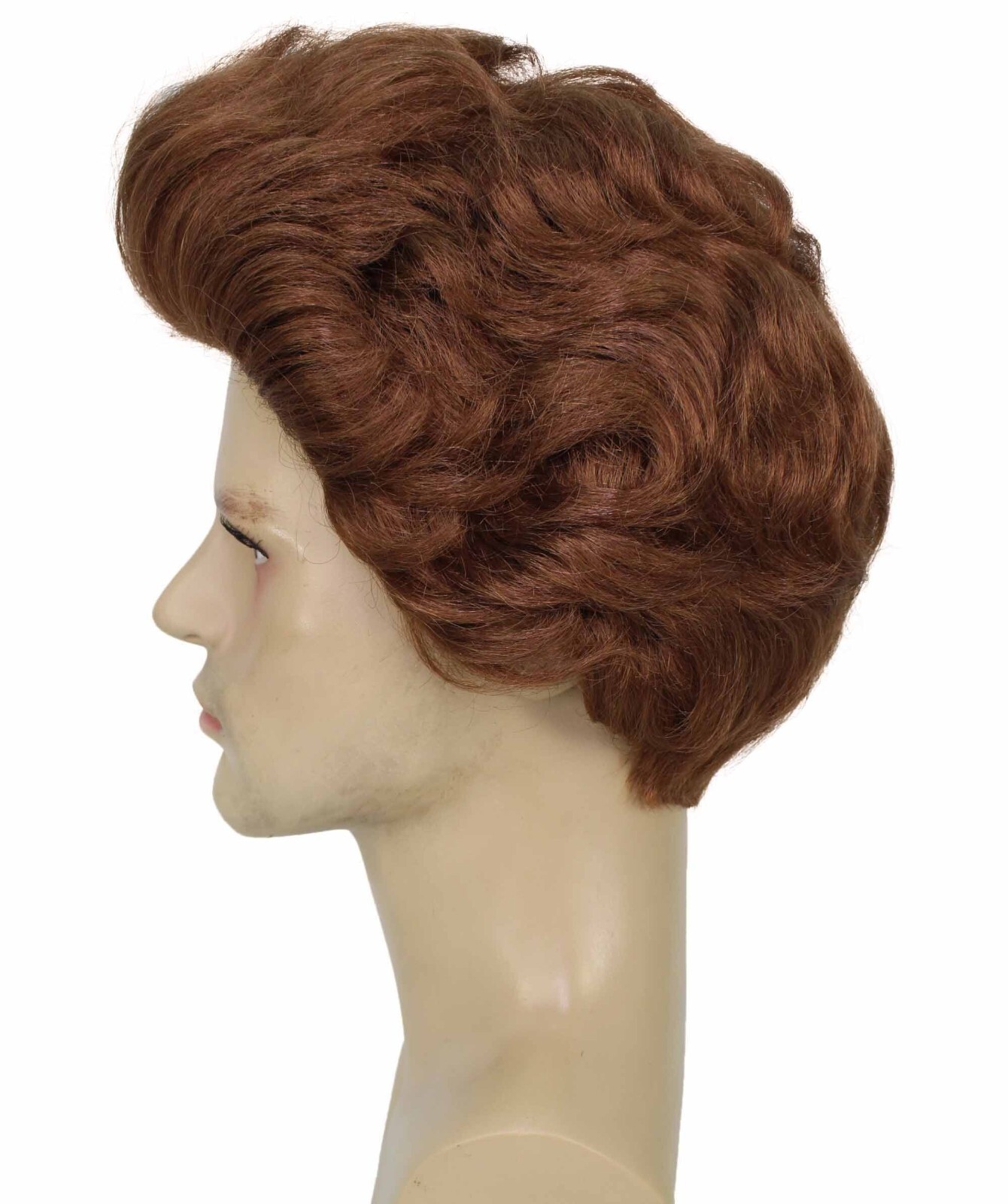 Adult Men’s Iconic Animated Character Young Version Brown Halloween Wig HM-1537