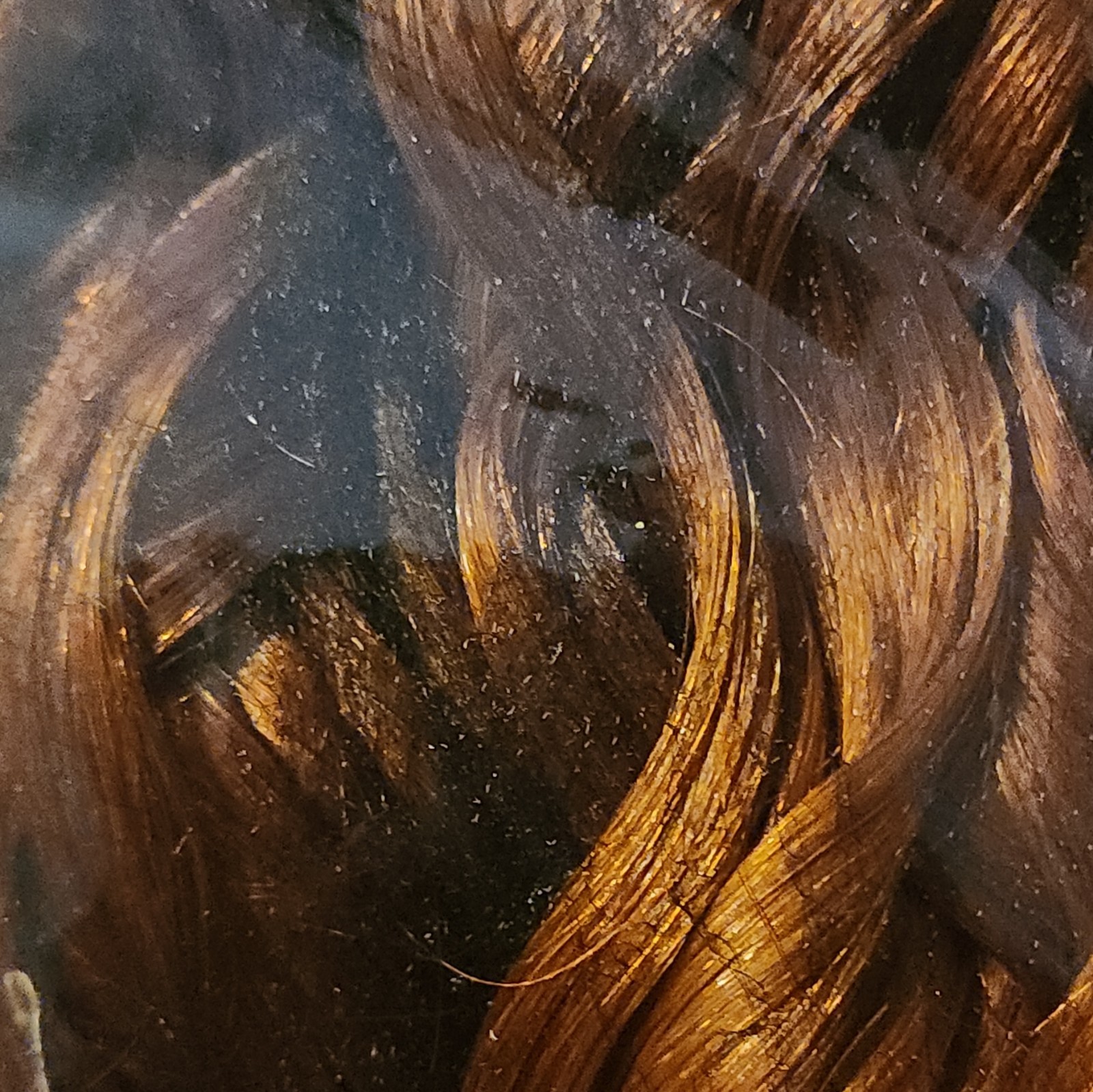 Milky Way 100% Human Hair Italian Perm Bulk Wavy 18″ T350-1B/350