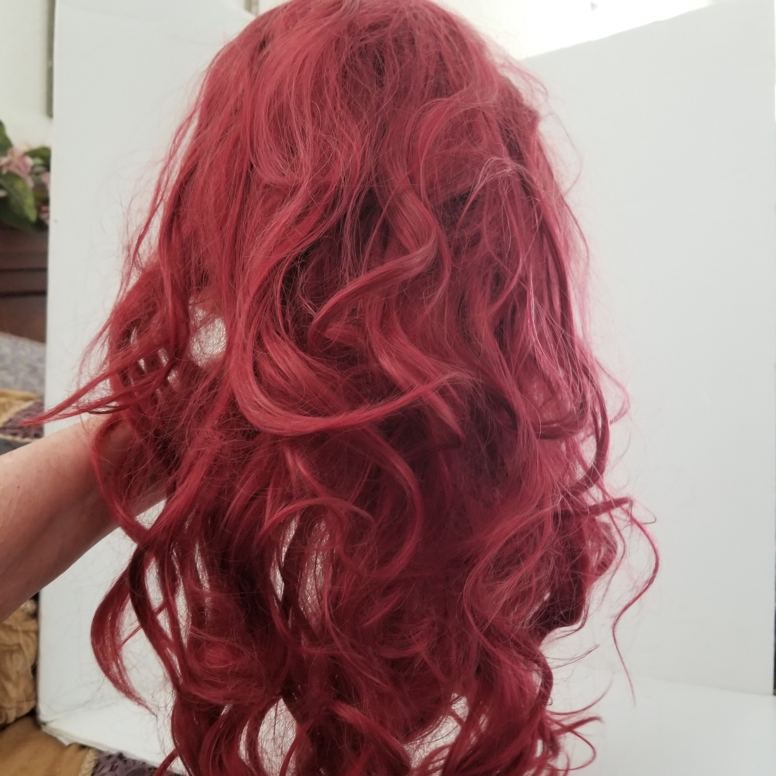 Beautiful Very Long Hair Red Wig Adult Little Mermaid or Brave Character