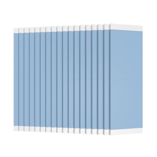 108 Premium Blue Double-Sided Wig Tape Strips | Strong Waterproof Hold | 1″ x 10