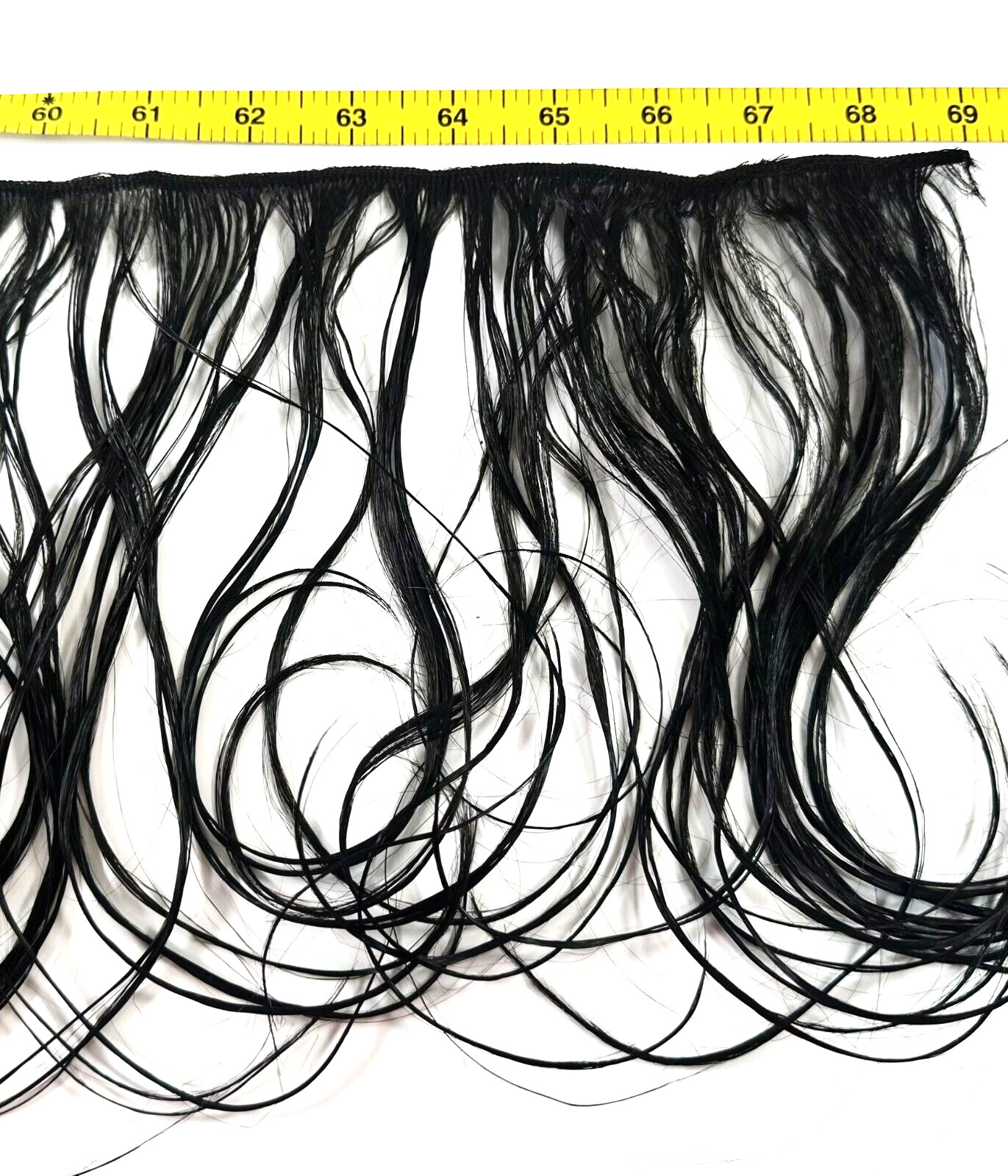Nina Collection Women’s Wavy Hair Extension Weft in Black 9 inches