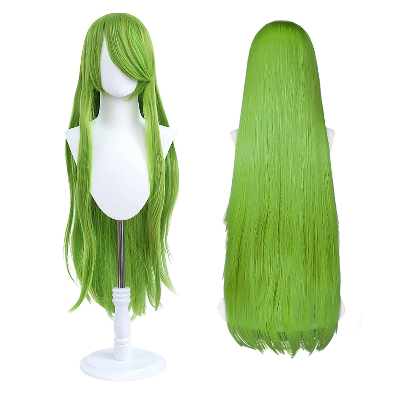 100cm / 40 Inch Long Wig, Universal Costume Wig, Perfect for Party, Festivals, a