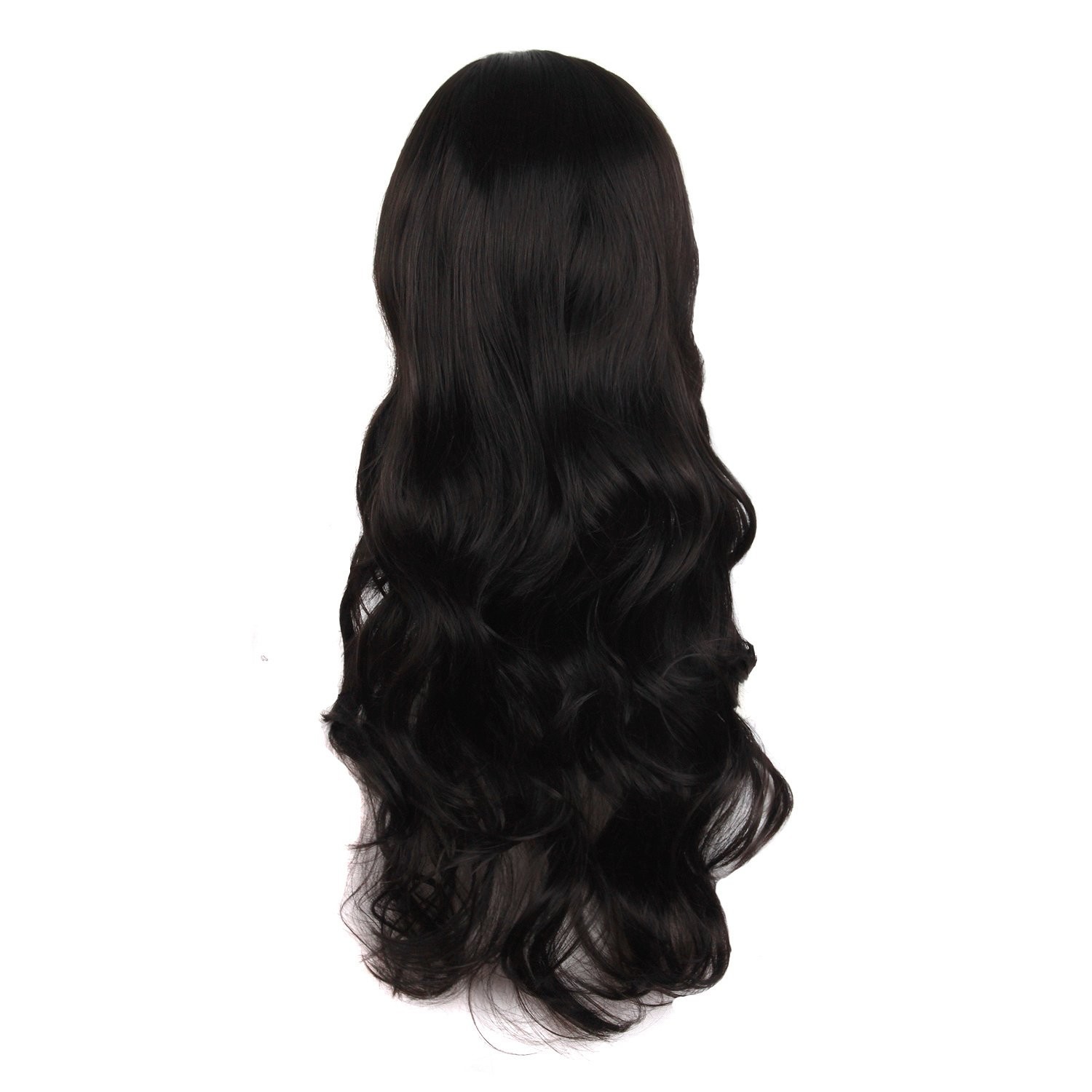 24 Inch/60 cm Charming Synthetic Fiber Long Wavy Hair Wig Women Party Full Wi…