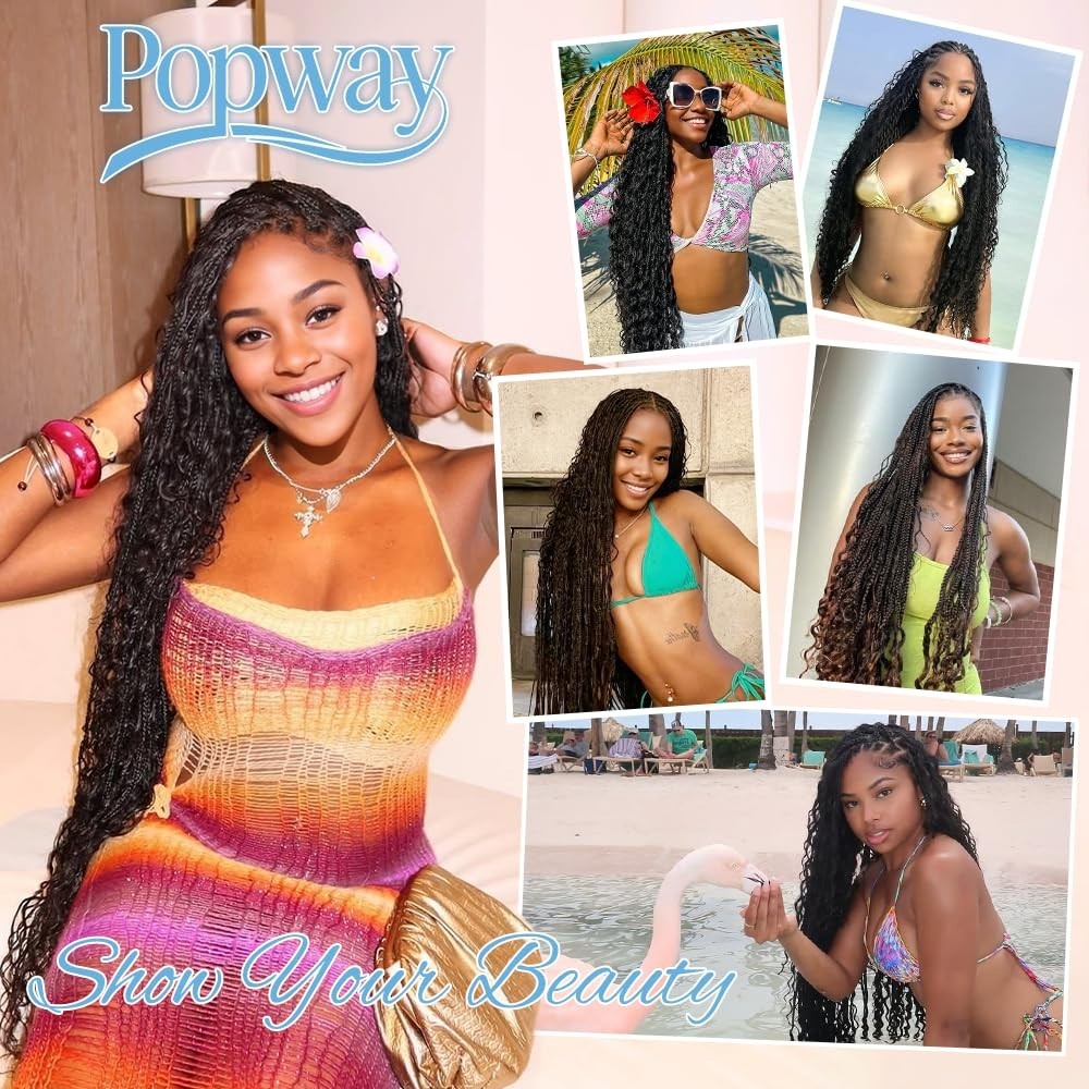 Ombre Deep Wave Braiding Hair 6 Bundles 150g 16″ Virgin Curly Extensions 12A