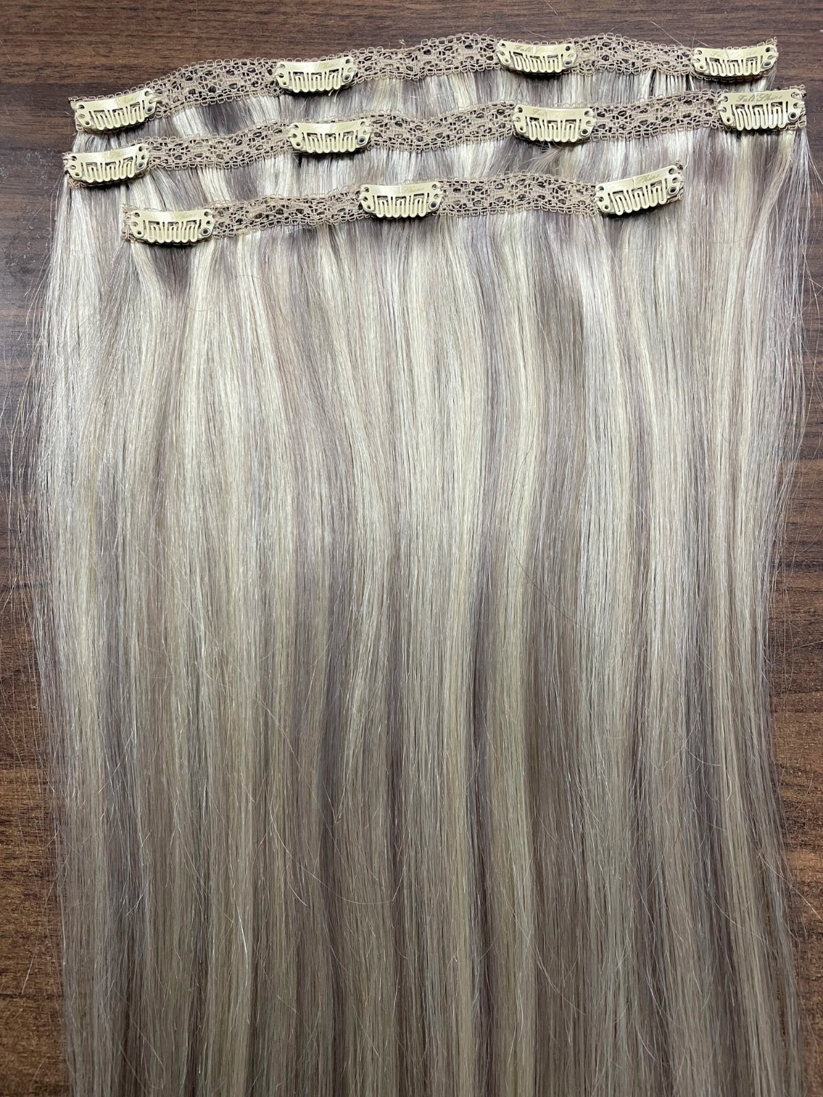 Full Shine 50 Grams 100% Real Clip Remy Human Hair Extensions Full Head Thick