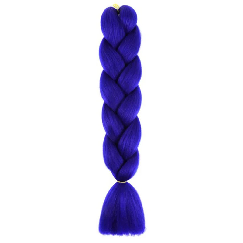 24Inch Synthetic Yaki Straight Braiding Hair Extensions for Women Dreadlocks