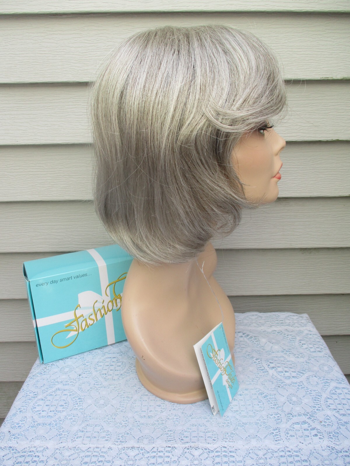 The Wig Company Wig FLIRTATIOUS Color 56 GRAY Classic Mid Length Style