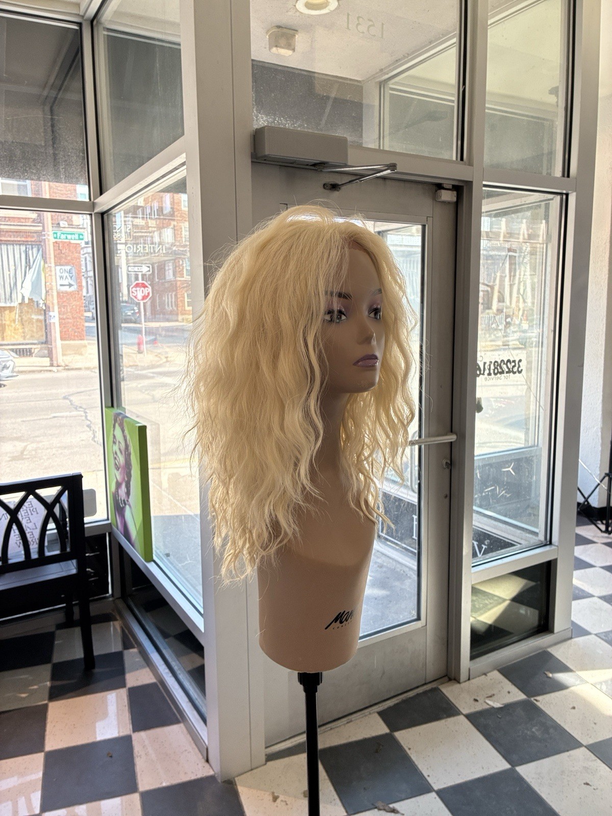 Platinum, Blonde, Free, Part Lace, Front Hd, Transparent, Wig, Heat Resistant