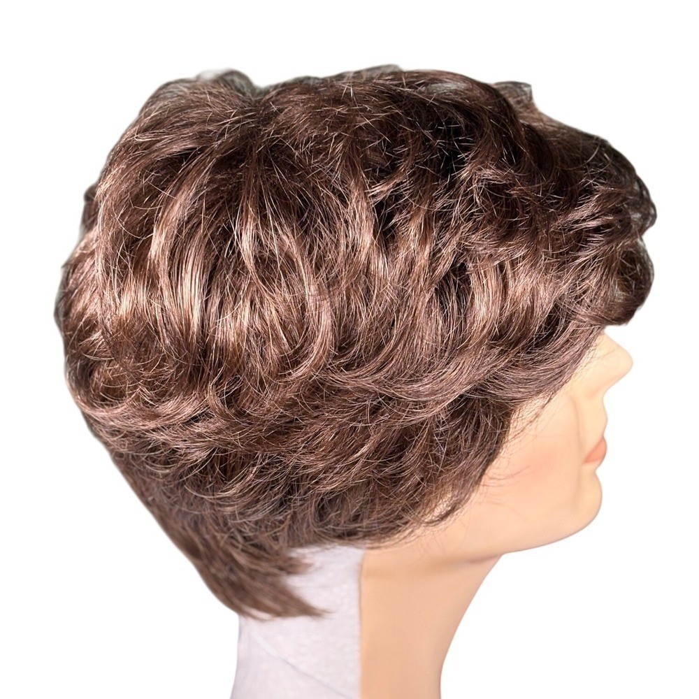 Estetica Petite Kate Pure Stretch Cap Synthetic Wig Boy Cut Brown R10/14 NWT