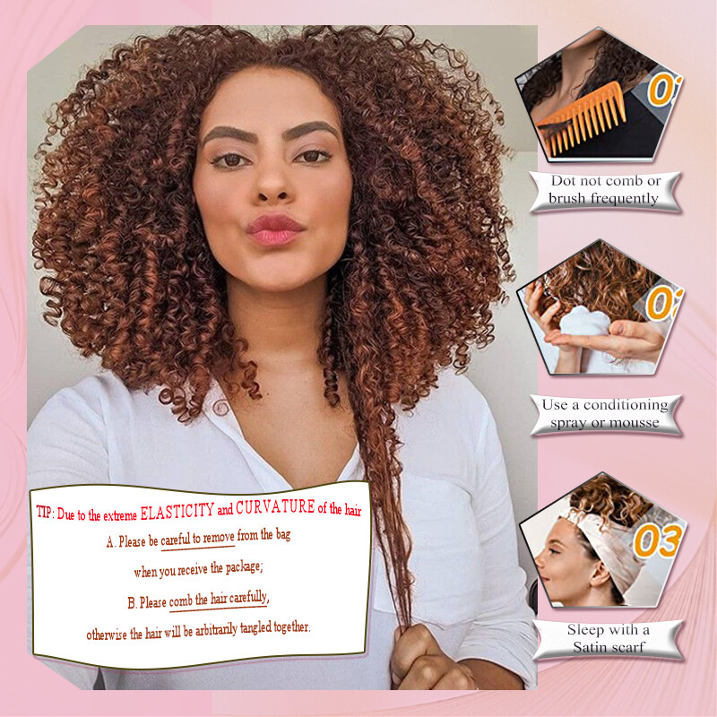 100% Real Natural Water Wave Crochet Braids Deep Curly as Human Hair Extensions