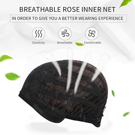 Mens Long Hair Wig Platinum Blonde Straight Middle Part Heat Resistant Men Wi…