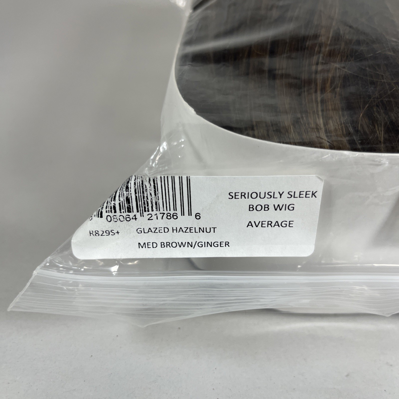 Seriously Sleek Bob Wig Hairdo by HAIRUWEAR Glazed Hazelnut Med Brown/Ginger