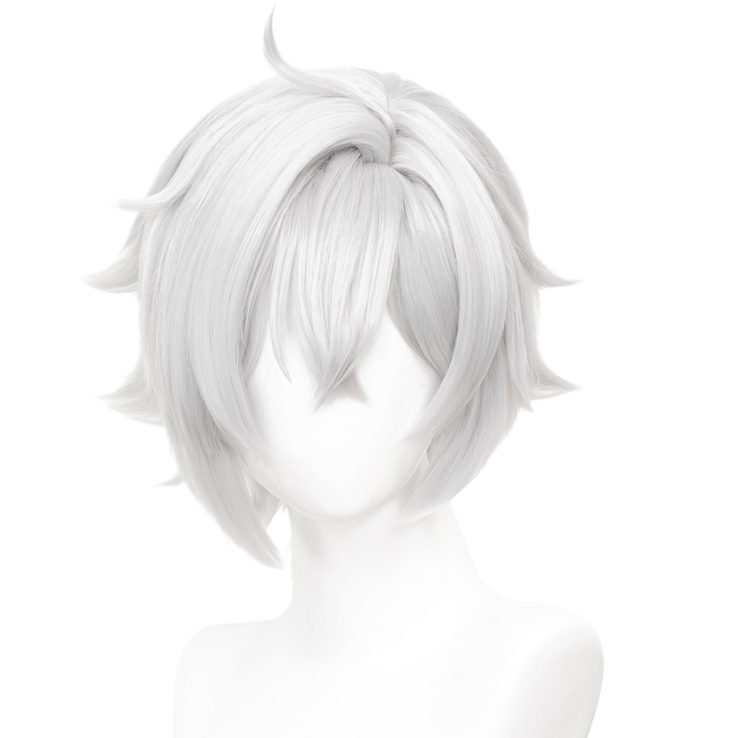 Silver White Messy Short Seth Lowell Cosplay Wig Heat Resistan Synthetic Fibe…