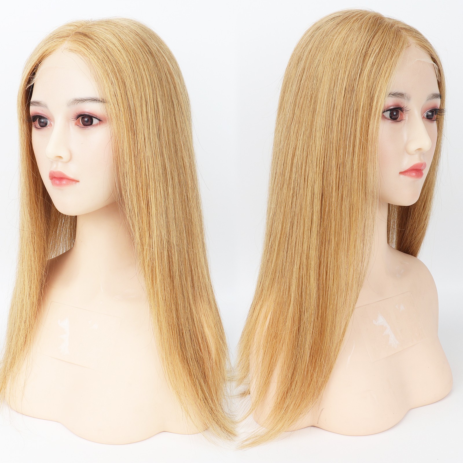 Lace Closure Topper #27 Honey Blonde Real Remy European Human Hair For Woman