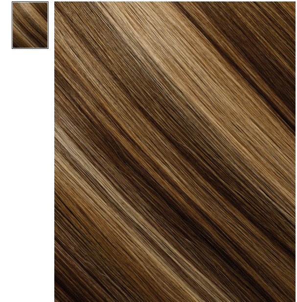 Bellami Flex weft 24 INCH 175g BROWN COLLECTION.