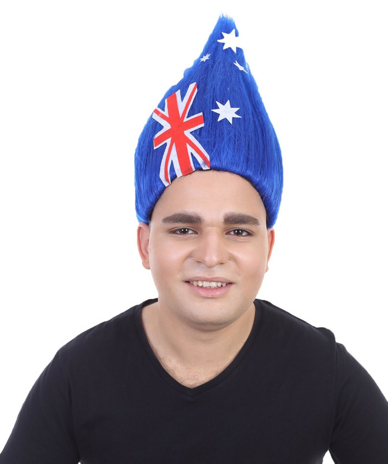 Unisex Flag Troll Wigs Collection | Sports Wigs Multiple Colors,HM-132