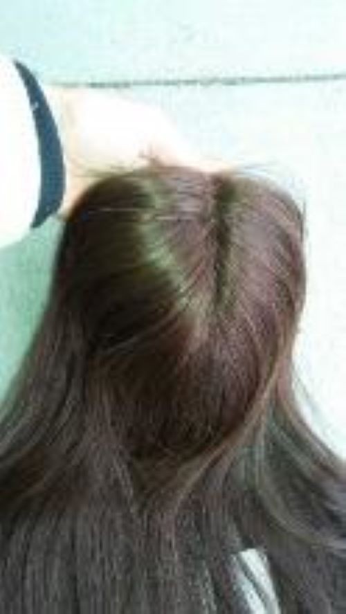 UNIWIGS HUMAN HAIR TOPPER SILK BASE 20-22″ DARK MEDIUM BROWN