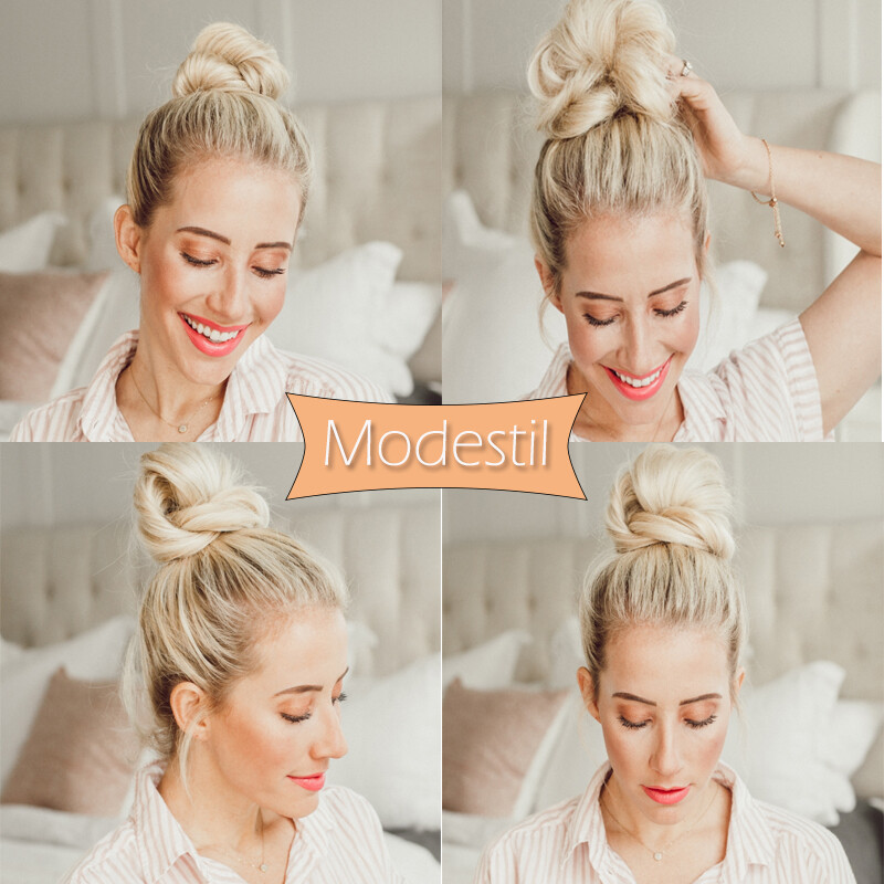 100 Russian Human Hair Messy Bun Chignon Scrunchie Hairpiece Extension Any Color