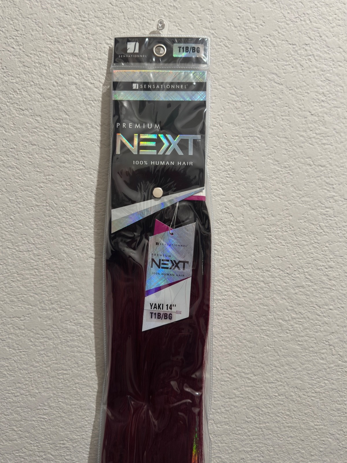 Sensationnel NEXTT 100% Human Hair Yaki Straight Weave 8″ 10″ 12″ 14″ 16″ 18″ Co