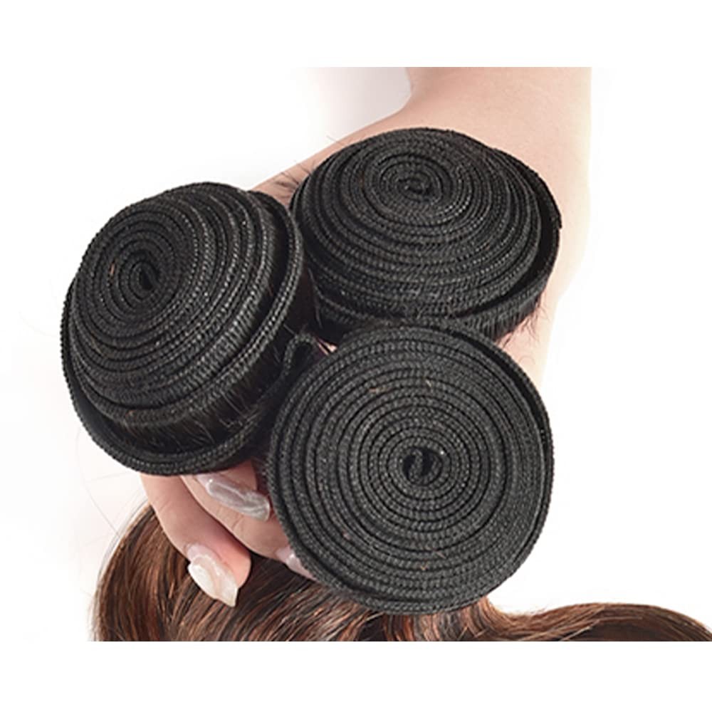 Freiuoke 28 30 32 Inch Color 30 Bundles P4/30 Body Wave Bundle Highlight Human