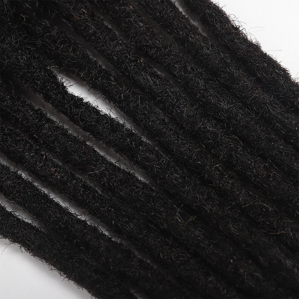 100% Real Human Hair Dreadlocks Extensions Crochet Braiding Hair Dreads Locs