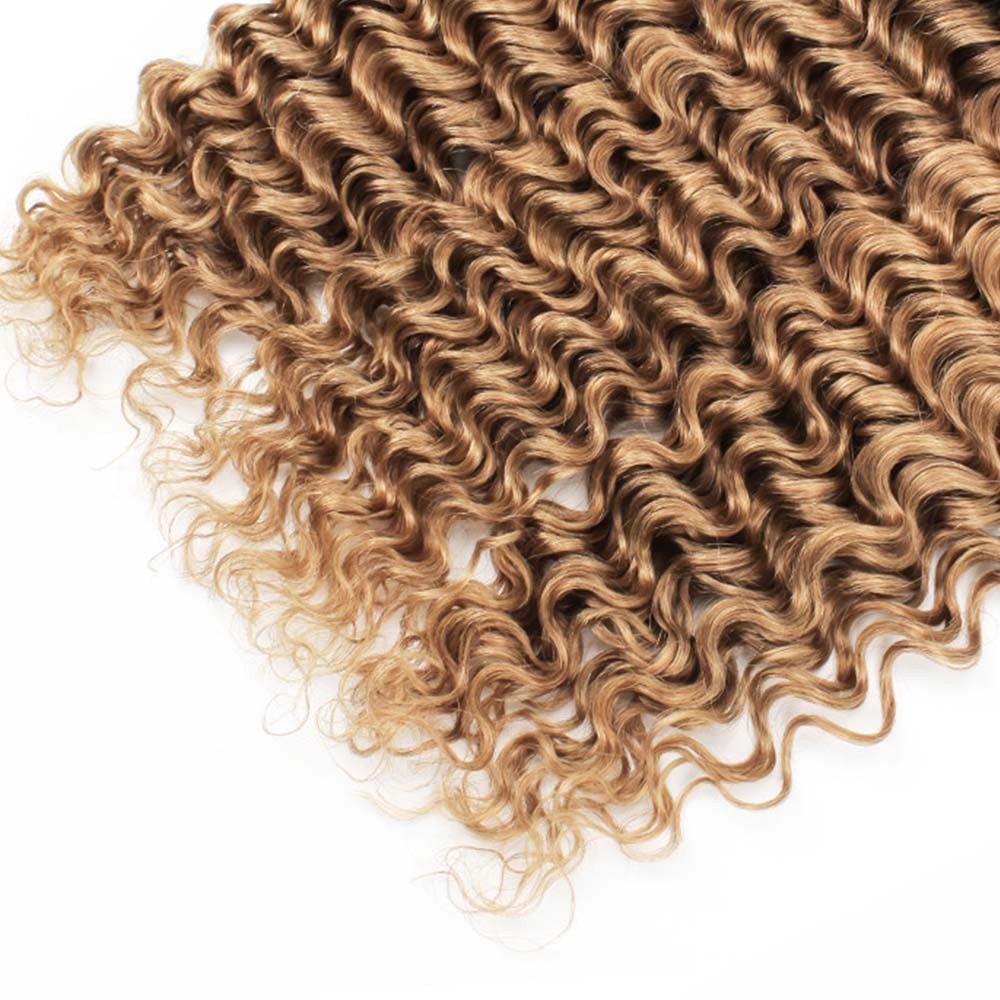 1B/27 Honey Blonde Ombre Deep Wave Bundles Deep Wave Human Hair Wet and Wavy …