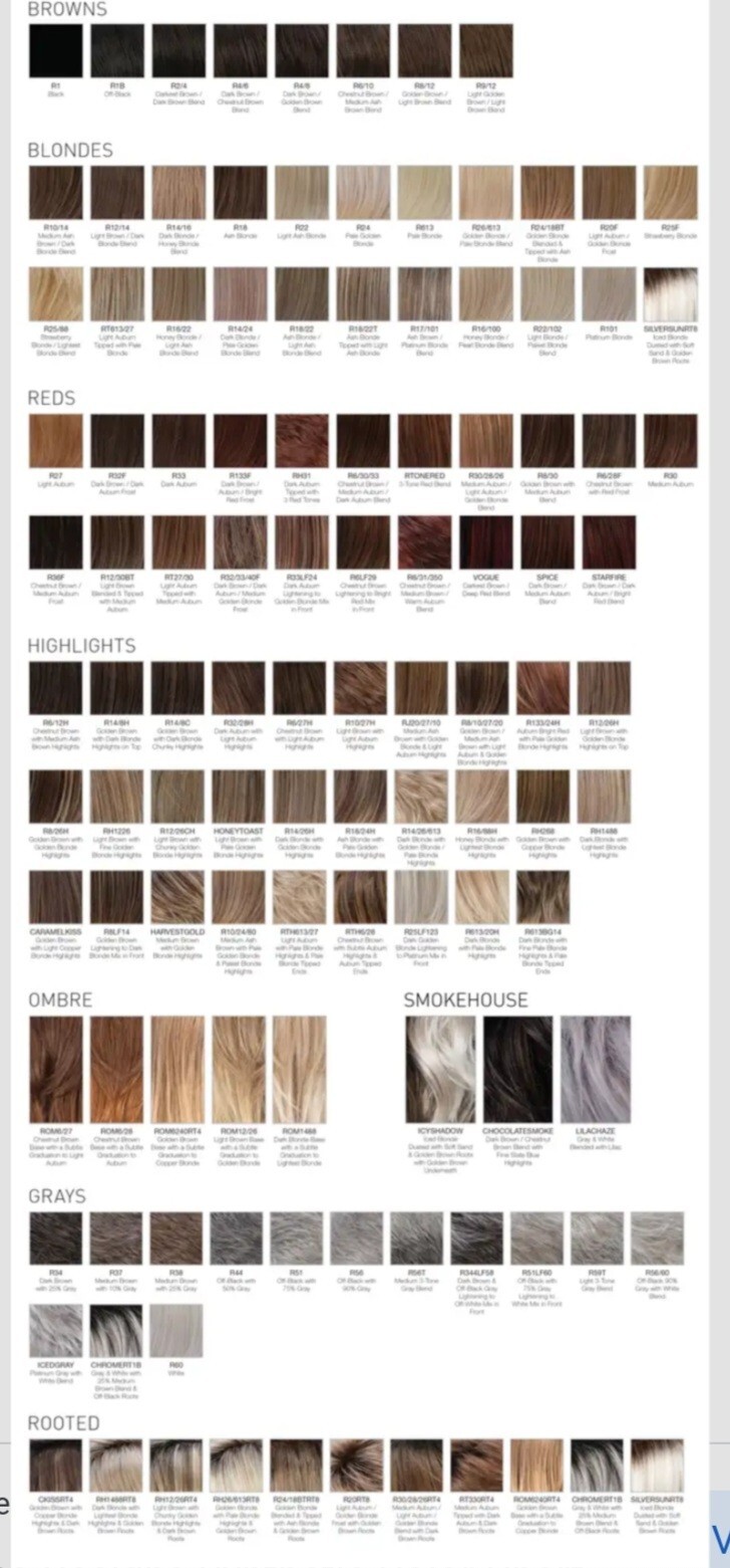 BRADY WIG Estetica Stretch Cap U PICK COLORS
