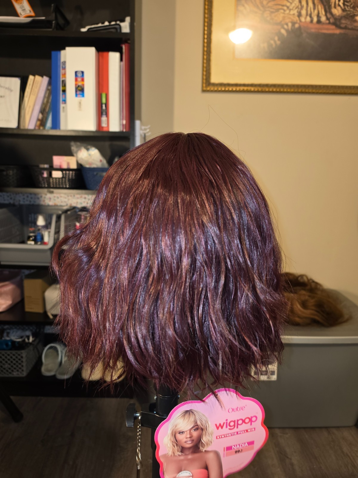 10 inch Outre wigpop synthetic full wig